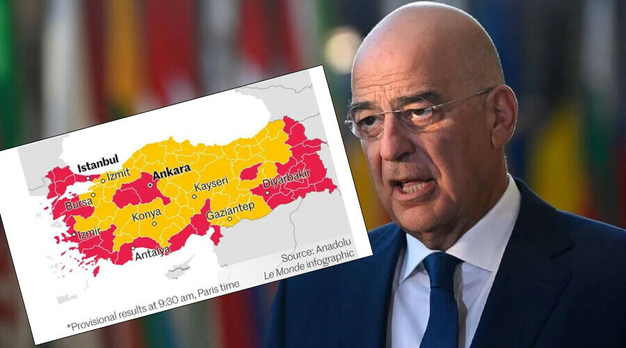 Fransa’da yayınlandı Yunanistan’da yankılandı: Türkiye seçim sonucu haritası olay çıkardı Fransa’da yayınlandı Yunanistan’da yankılandı: Türkiye seçim sonucu haritası olay çıkardı