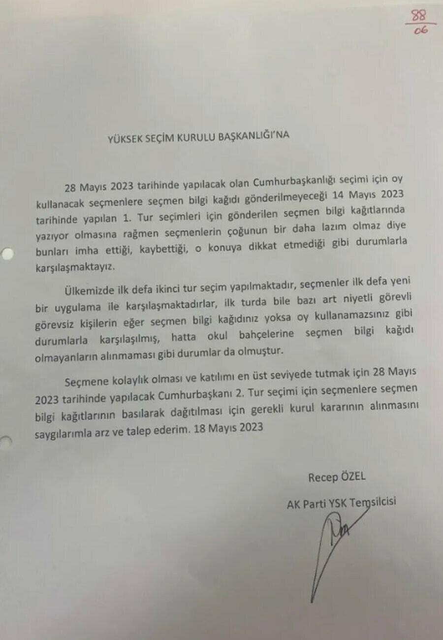 AK Parti'nin başvurusu kabul edildi! YSK'dan seçmen kararı