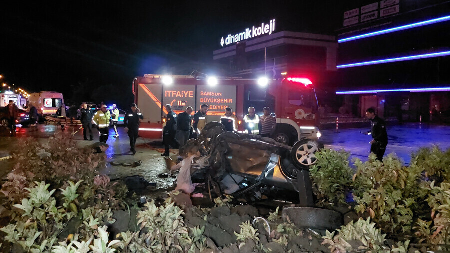 Samsun'da alkollü sürücü dehşeti: Aynı aileden 4 kişiyi öldürdü