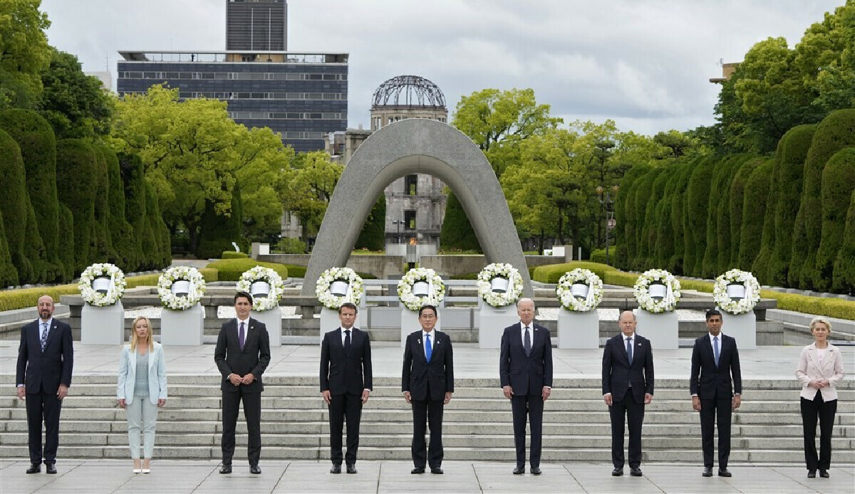 Tarihi zirve başladı: G7 liderleri Japonya’ya çıkarma yaptı Tarihi zirve başladı: G7 liderleri Japonya’ya çıkarma yaptı