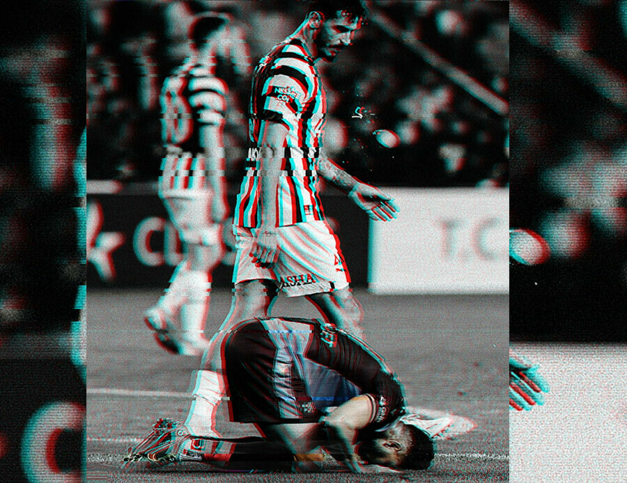 Samet Akaydin ve Trezeguet arasında tükürük krizi büyüdü! Trabzonspor'dan tepki: Rezilliktir ve iğrençliktir