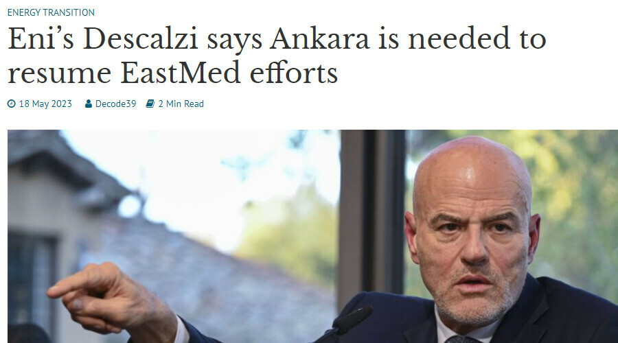 Rumlara soğuk duş: EastMed Projesi için Türkiye’ye ihtiyaç var