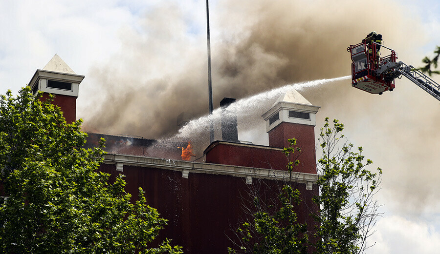 Ankara’da özel bir hastanede korkutan yangın Ankara’da özel bir hastanede korkutan yangın