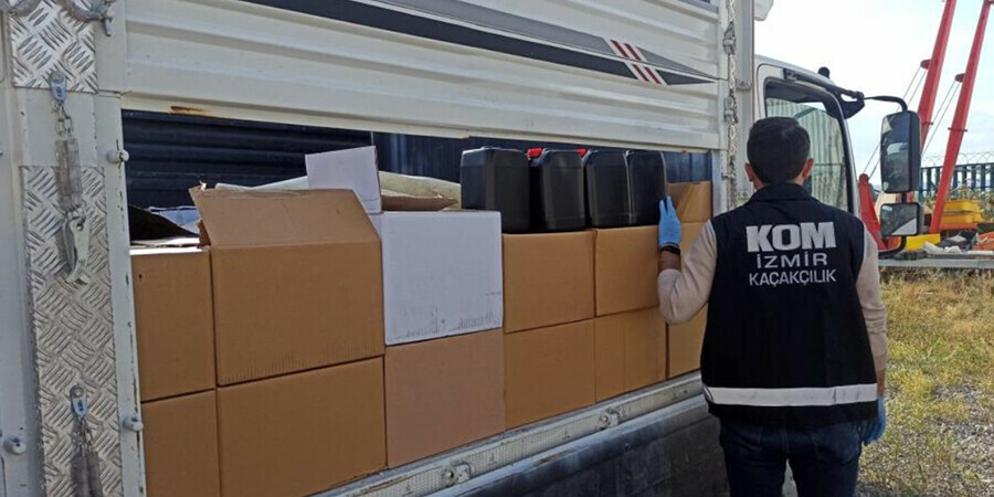 Sahte içki fabrikası kurmuşlar: 38 ton sahte alkol ele geçirildi