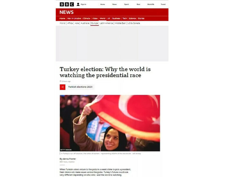 Dünya basınından itiraf gibi seçim yorumu! Erdoğan manşetleri dikkat çekti