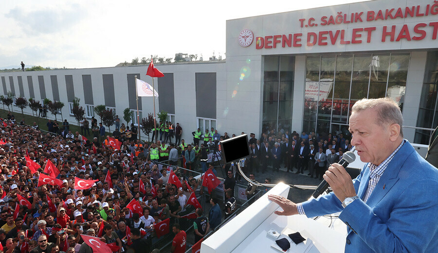 Cumhurbaşkanı Erdoğan tarih verdi: Defne Devlet Hastanesi hasta kabulüne başlıyor