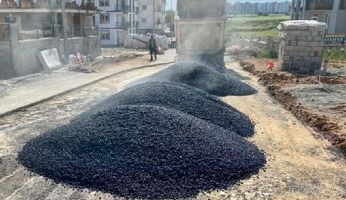 Bozulan yollar düzeltiliyor