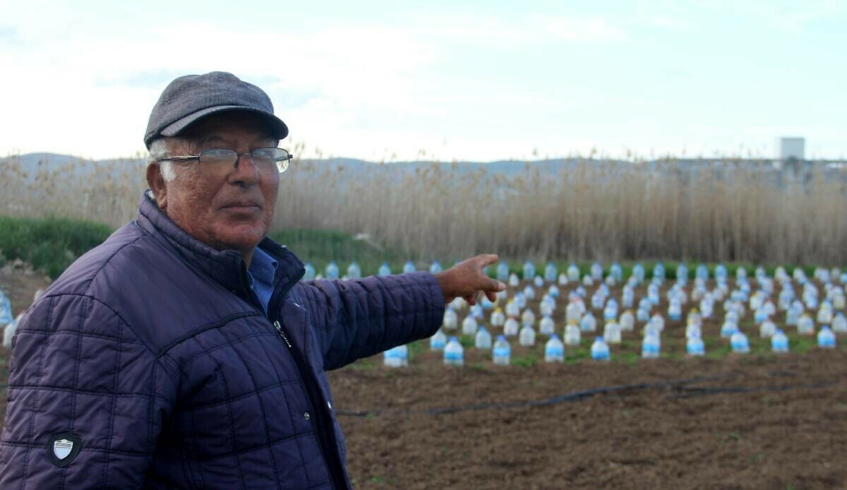 Sivaslı çiftçiden akıllara durgunluk veren çözüm: Bu yöntemle sebzeler 1 ay önce yetişiyor