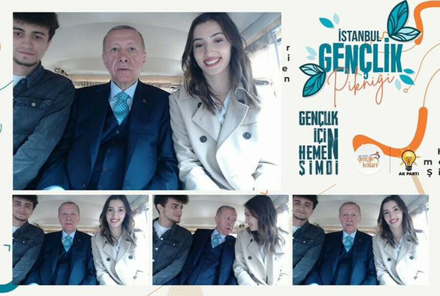Cumhurbaşkanı Erdoğan'ın gençlerle buluşmasında renkli anlar Cumhurbaşkanı Erdoğan'ın gençlerle buluşmasında renkli anlar