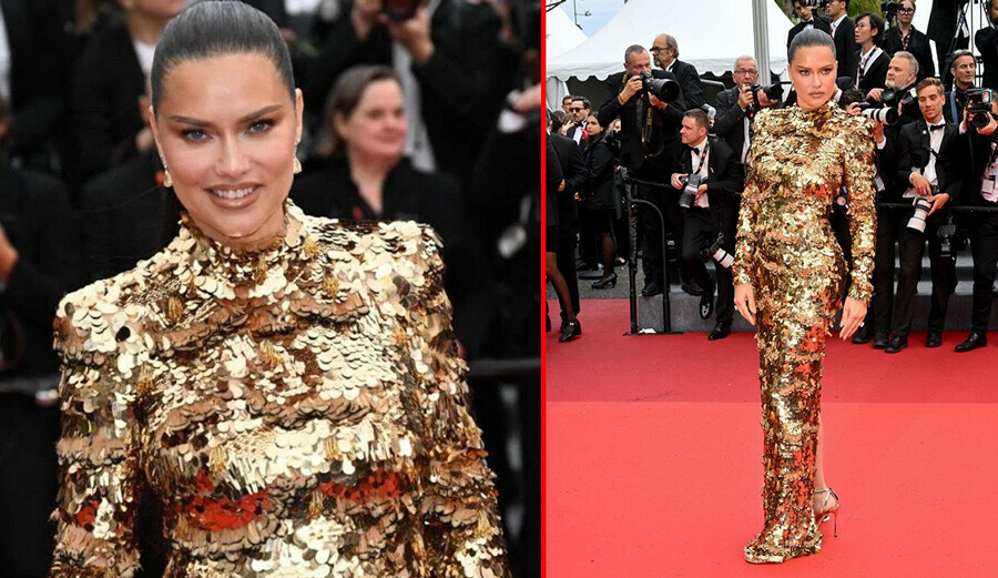 Doğum sonrası 18 kilo veren Adriana Lima, Cannes’da eleştiri oklarının hedefi oldu Doğum sonrası 18 kilo veren Adriana Lima, Cannes’da eleştiri oklarının hedefi oldu