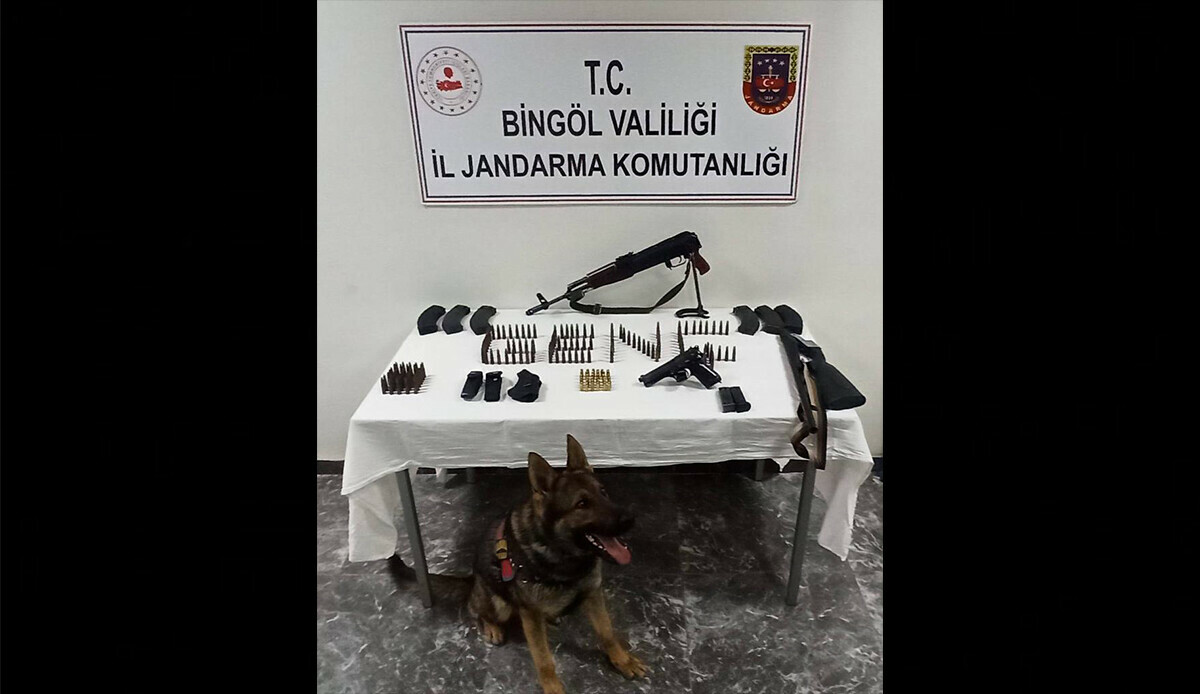 Bingöl&#039;de bir araçta silah ve mühimmat ele geçirildi 