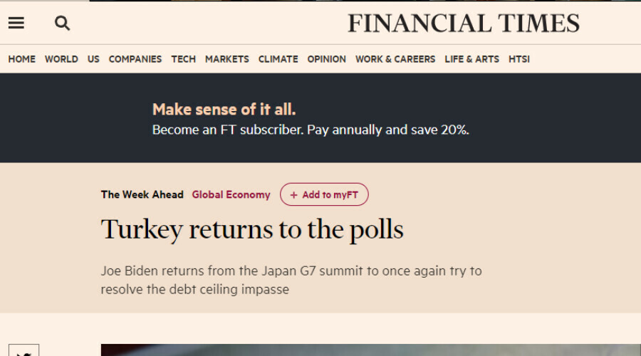 Yabancı basın Türkiye’ye kilitlendi: Seçimin favori adayını açıkladılar