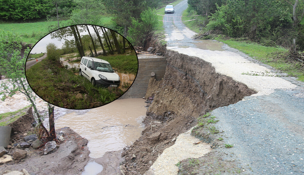 Kastamonu’yu sel vurdu: Yol çöktü, tarım arazileri sular altında kaldı
