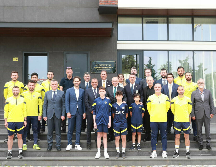TFF Başkanı Mehmet Büyükekşi, Ali Koç ile beraber Fenerbahçe Futbol Akademisi’ni  ziyaret etti TFF Başkanı Mehmet Büyükekşi, Ali Koç ile beraber Fenerbahçe Futbol Akademisi’ni  ziyaret etti