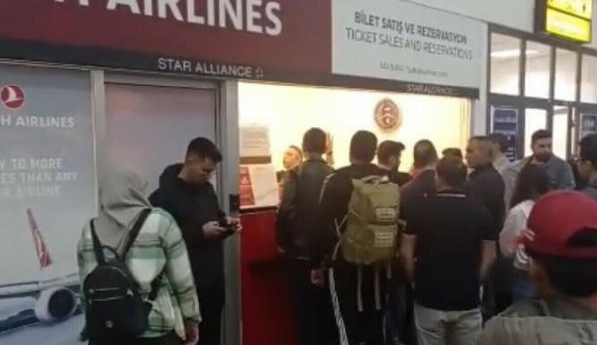 İniş yapan THY uçağında panik anlar! Sefer iptal edildi İniş yapan THY uçağında panik anlar! Sefer iptal edildi