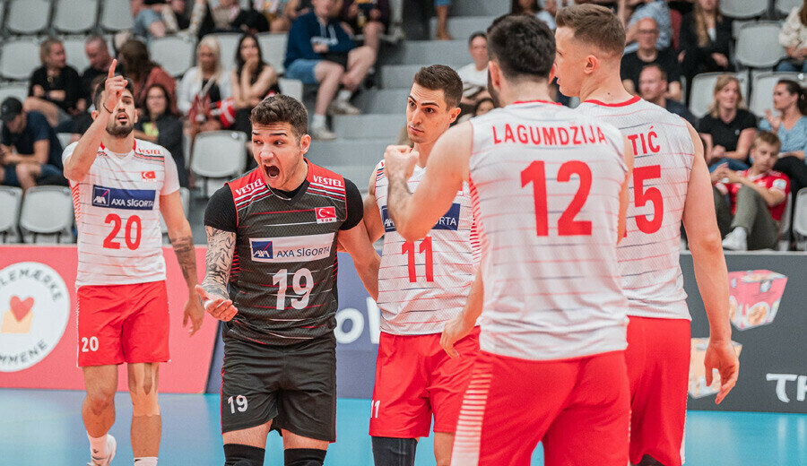 A Milli Erkek Voleybol Takımı, Avrupa Altın Ligi’ne galibiyetle başladı!