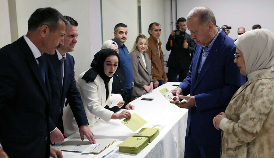 Son dakika: Cumhurbaşkanı Erdoğan oyunu kullandı