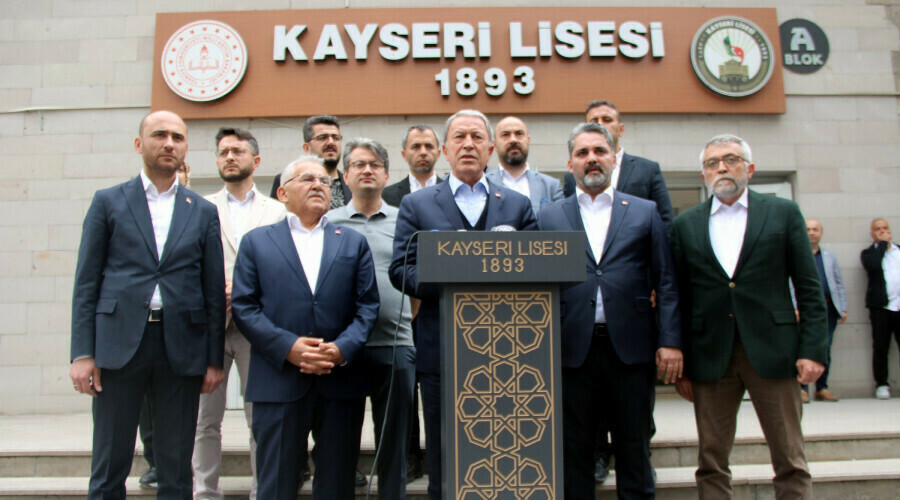 Milli Savunma Bakanı Akar oyunu Kayseri’de kullandı: Söz sırası milletimizde