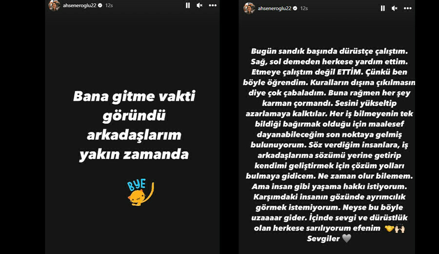 Oyuncu Ahsen Eroğlu’ndan seçim açıklaması… Ülkeyi terk edeceğini duyurdu