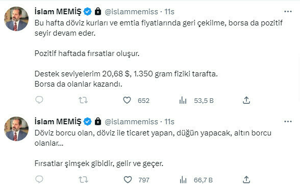 Seçim bitti gözler altın ve dolarda: İslam Memiş'ten 'fırsat' çıkışı