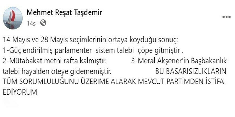 İYİ Parti’de istifa depremi! Akşener’e zehir zemberek sözler İYİ Parti’de istifa depremi! Akşener’e zehir zemberek sözler