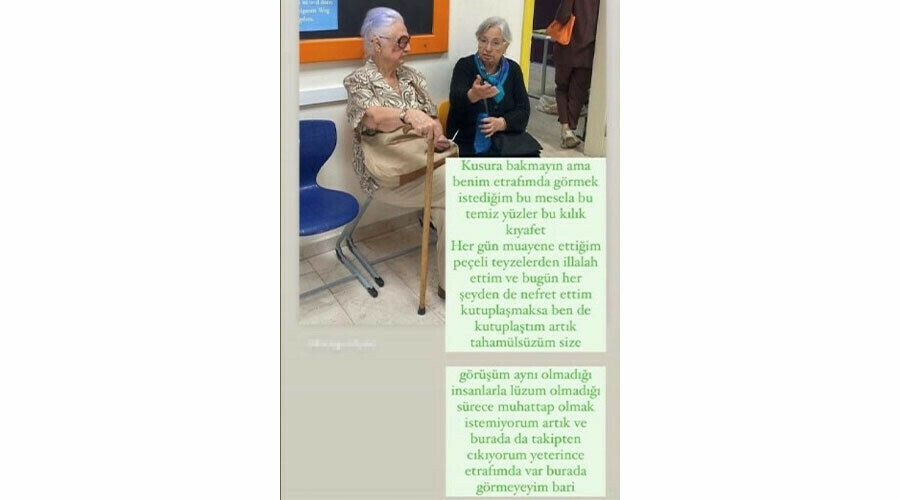 Tesettürlü kadınları hedef alan doktordan özür mesajı: Hesabım çalındı