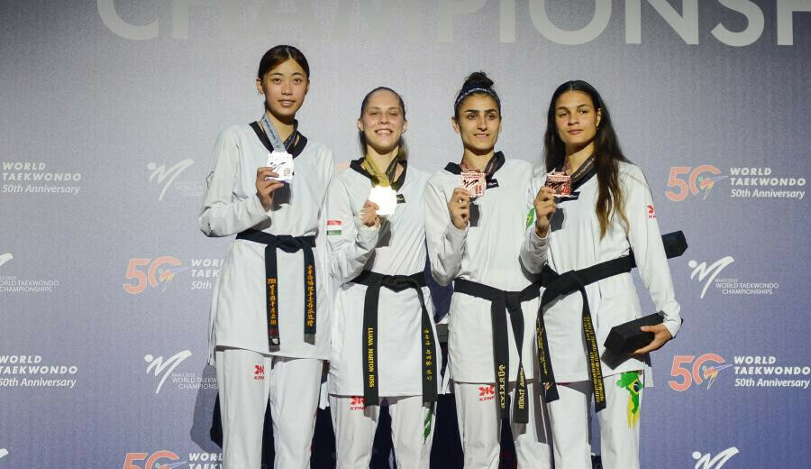 Milli tekvandocu Hatice Kübra İlgün 26. Dünya Şampiyonası’nda bronz madalya kazandı