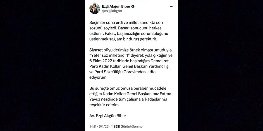 Demokrat Parti'de 5 istifa