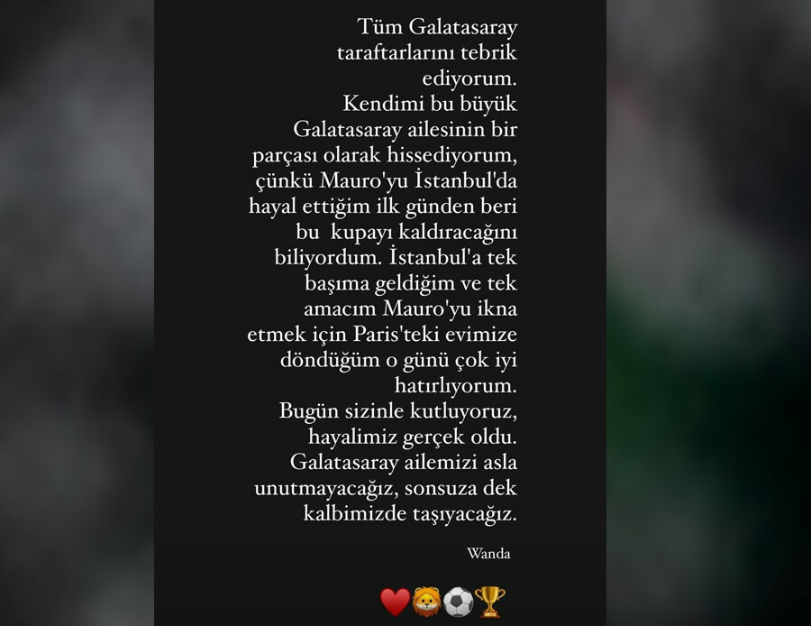 Wanda Nara'dan taraftarı strese sokan Icardi açıklaması! Transfer gelişmesini itiraf etti