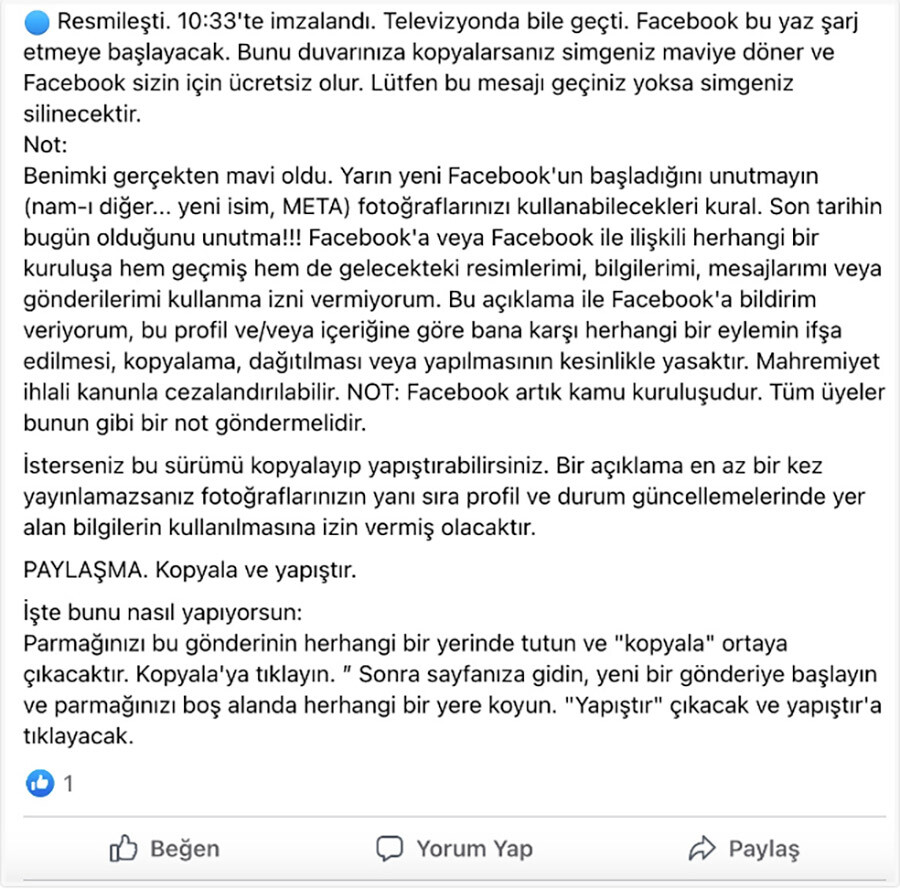 Facebook paralı mı olacak? Kafa karıştıran paylaşımların aslı ortaya çıktı - 3. Resim