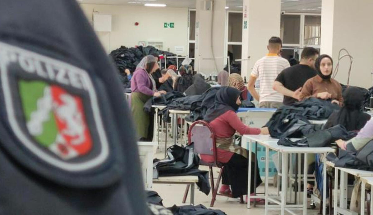 Bingöl’den Avrupa’ya... Alman polislerinin üniformaları burada üretiliyor!