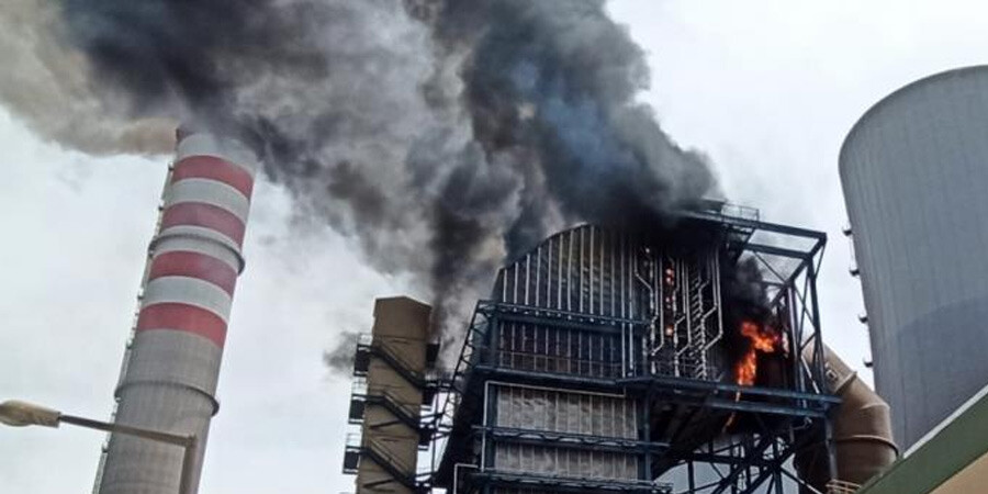 Termik santral yangın