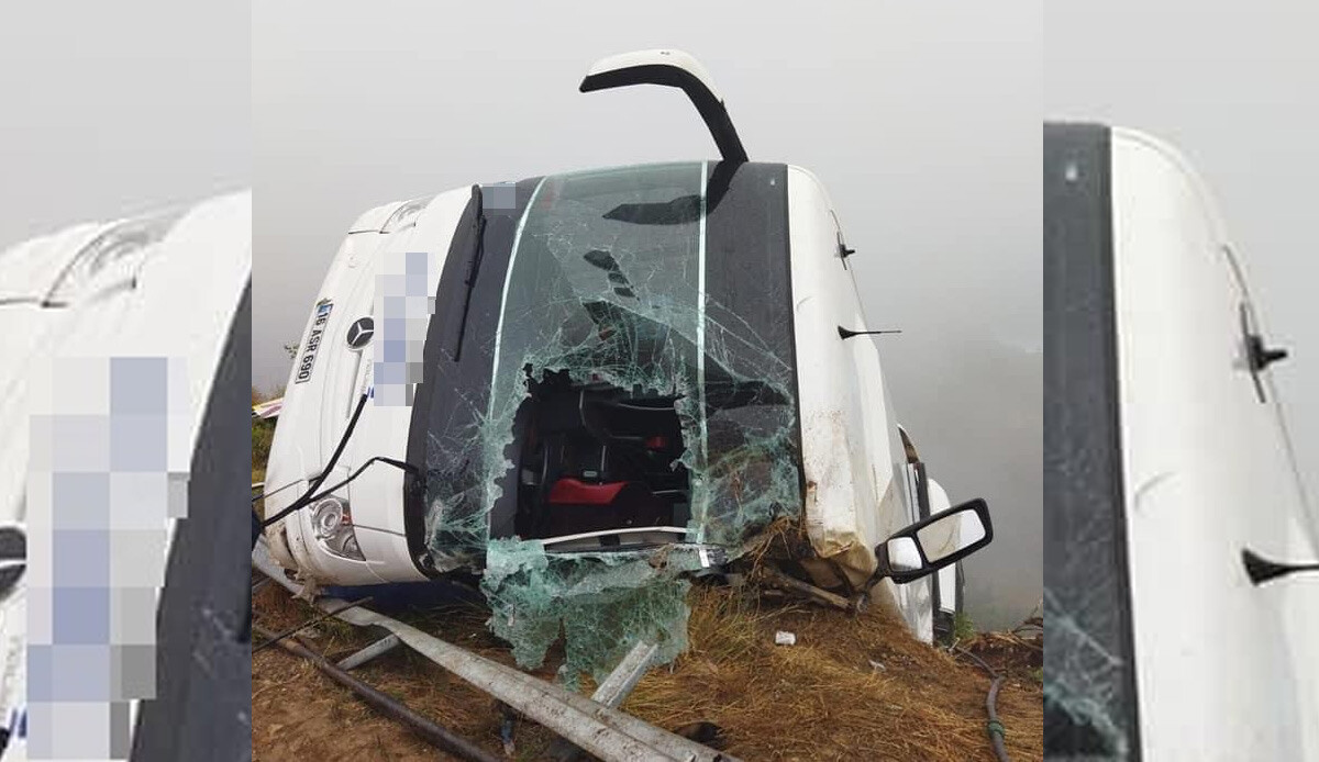 Mersin'de feci kaza! yolcu otobüs uçuruma devrildi: Ölü ve yaralılar var