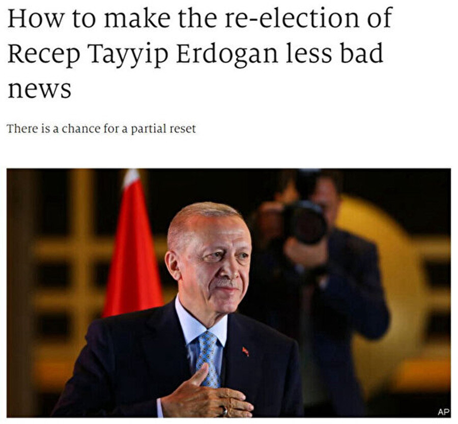 The Economist'in hazımsızlığı: Erdoğan'ın seçim zaferini 'pek çok açıdan kötü haber' diyerek duyurdular The Economist'in hazımsızlığı: Erdoğan'ın seçim zaferini 'pek çok açıdan kötü haber' diyerek duyurdular