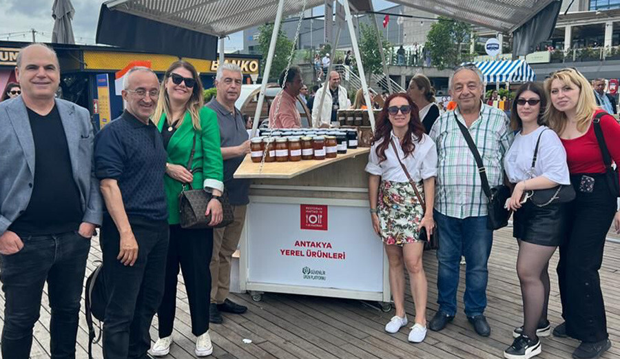 Antakyalı üreticiler 12. Restoran Haftası'nda