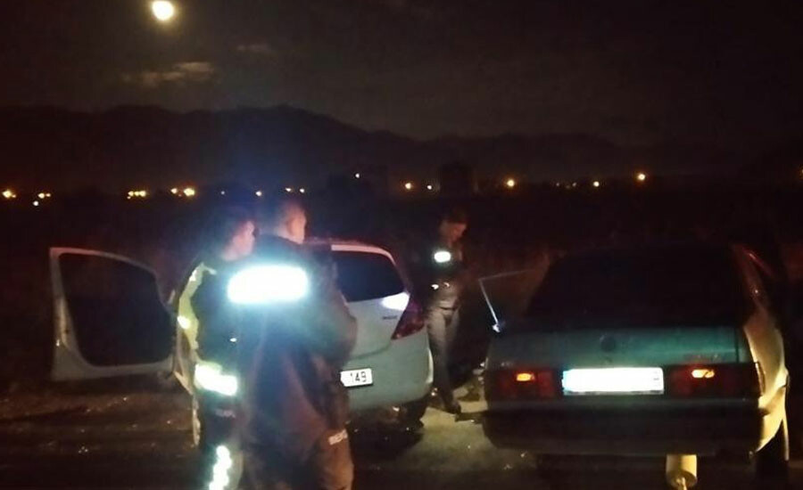 Burdur'da iki araç çarpıştı: 5 yaralı