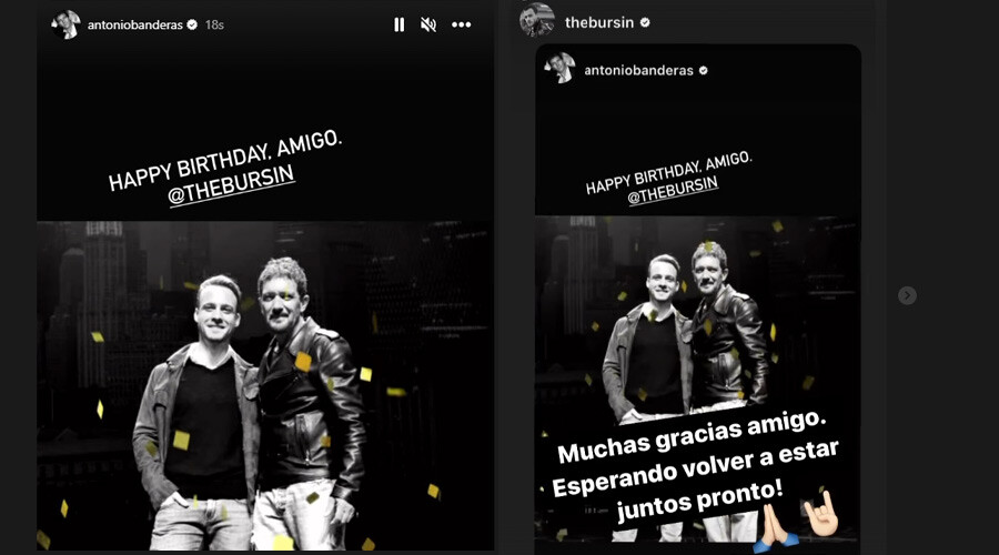 Kerem Bürsin’e Antonio Benderas’tan sürpriz! Fotoğrafını paylaşıp kutladı