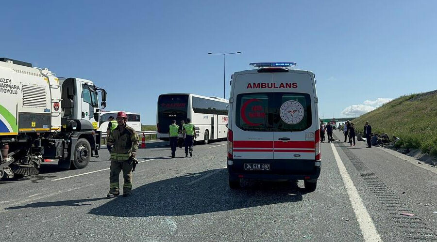 Son dakika... Kuzey Marmara otoyolunda zincirleme kaza: Çok sayıda kişi yaralandı