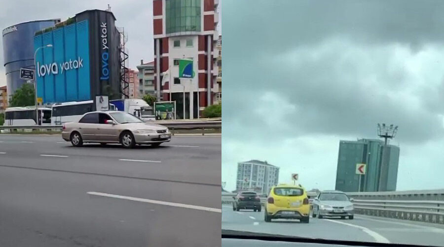 Kadıköy’de şaşkına çeviren anlar: Akan trafikte dakikalarca ters gitti