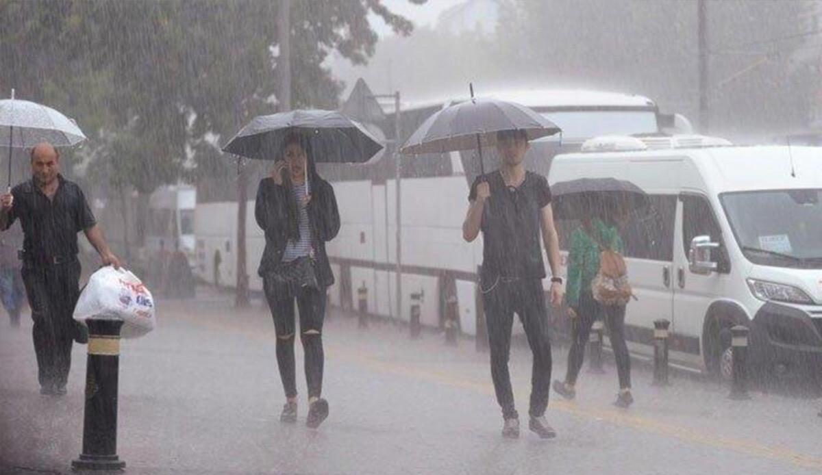 Meteoroloji'den 2 bölge için son dakika yağmur uyarısı!