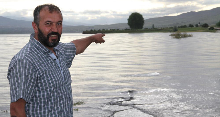 Kılıçkaya Barajı doldu taştı, sosyal tesisler sular altında kaldı Kılıçkaya Barajı doldu taştı, sosyal tesisler sular altında kaldı