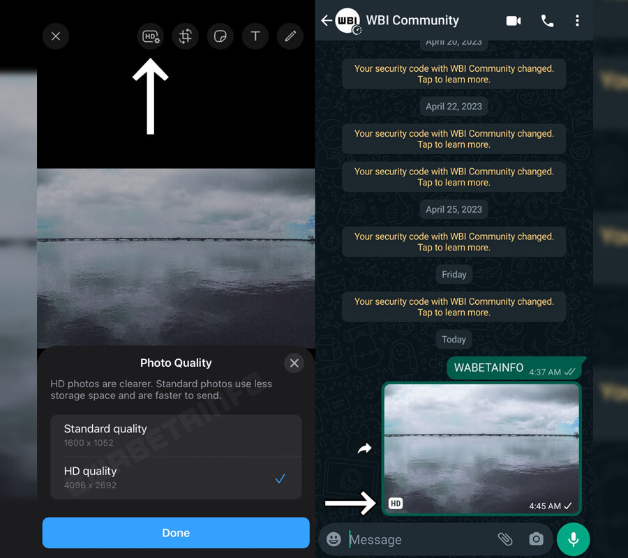 'Fotoğrafları başka uygulamadan atar mısın' devri bitiyor! WhatsApp kaliteyi zirveye çıkardı whatsapp hd kalite fotoğraf paylaşımı