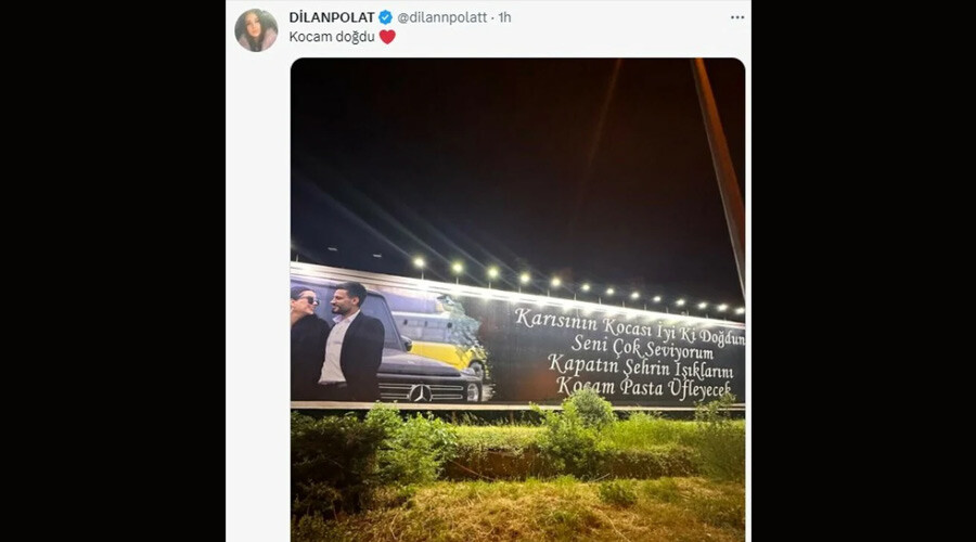 Eşine 60 bin TL’ye pasta yaptıran Dilan Polat sosyal medyanın diline düştü