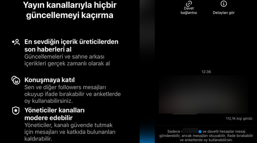 Instagram Telegram'a dönüyor! 'Yayın kanalları' özelliği artık Türkiye'de Instagram Telegram'a dönüyor! 'Yayın kanalları' özelliği artık Türkiye'de