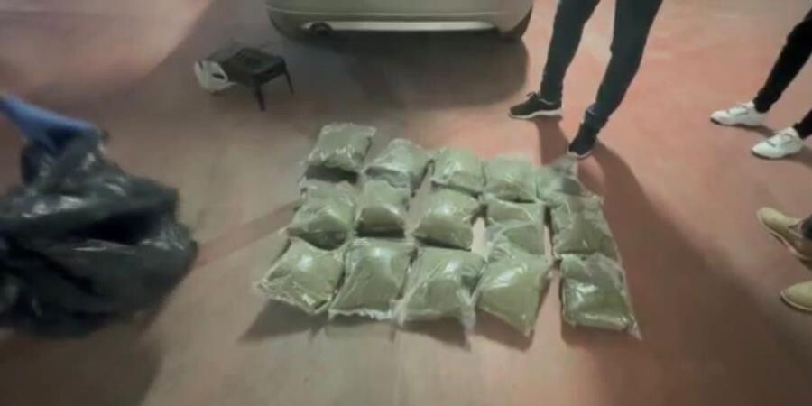 Film sahnelerini aratmayan operasyonla yakalandılar! Havadan ve karadan anbean takip