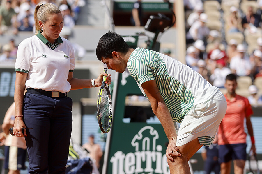Fransa Açık'ta ilk finalist Novak Djokovic oldu