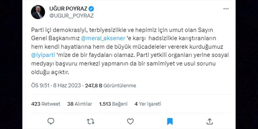 İYİ Parti'de kavga büyüyor: 