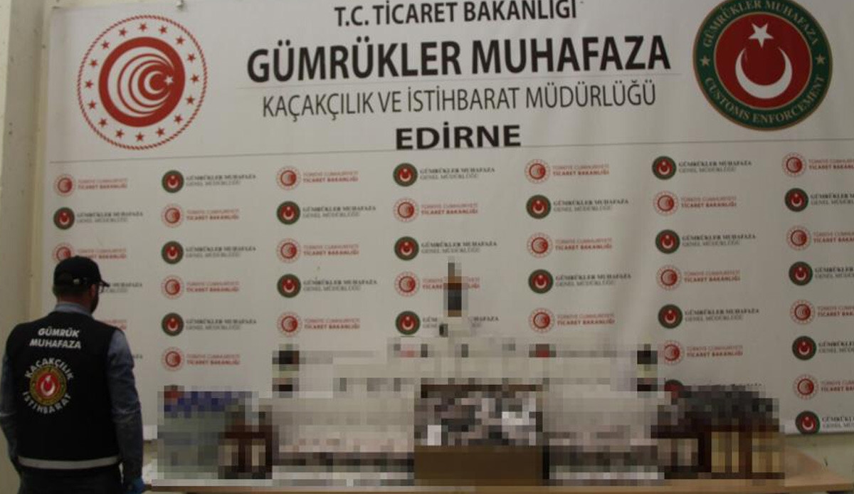 Sırbistan’dan ülkeye giriş yaparken yakalandı: Tam 1 milyon TL değerinde