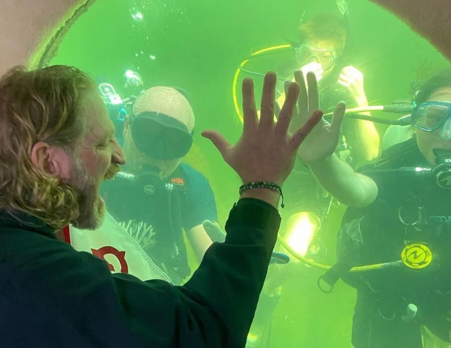 ABD'li bilim adamı rekor kırdı: Deniz altında 100 gün!