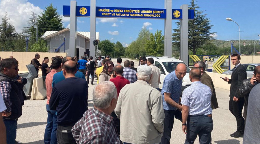 MKE roket ve patlayıcı fabrikasında patlama! Ölü ve yaralılar var